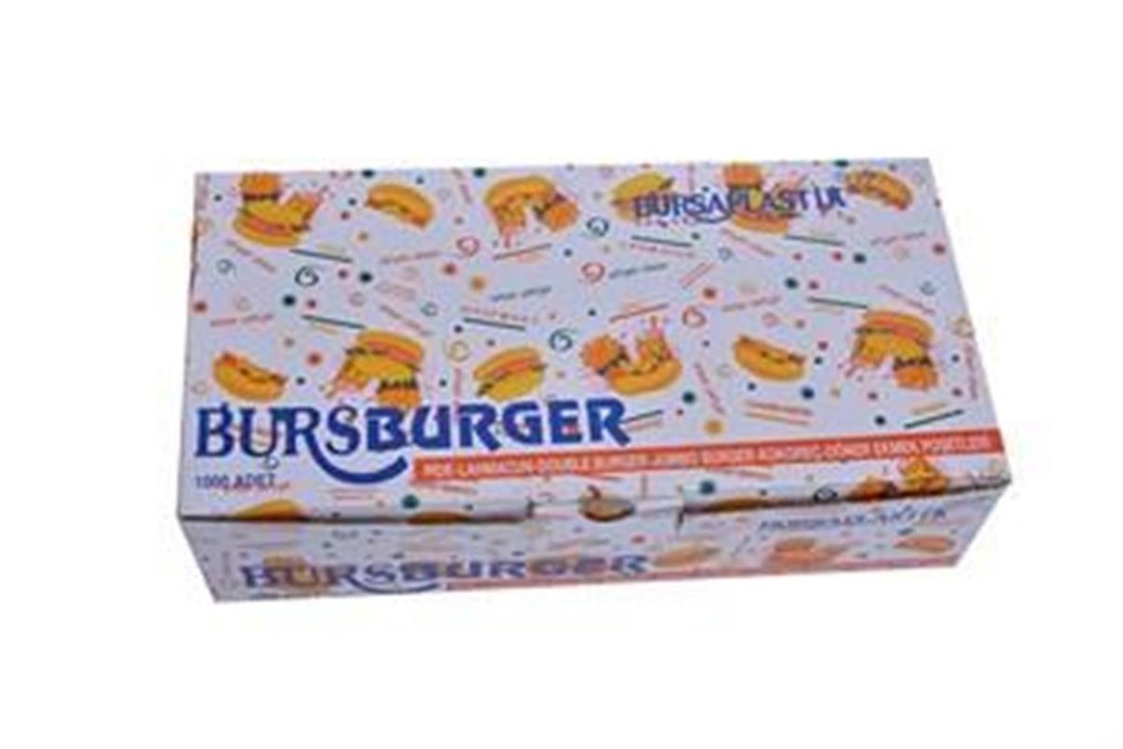 Bursa Plastik Pide Burger Poşeti 1000 Li 1 Pk