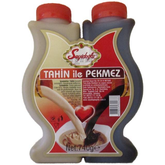 Seyidoğlu Tahin İle Pekmez 740GR