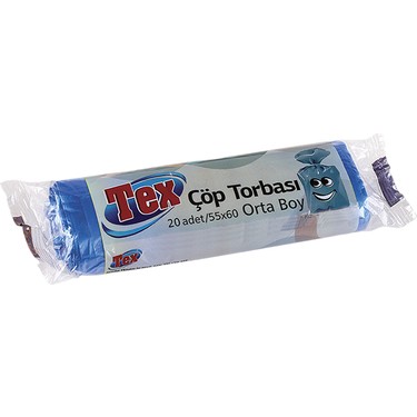 Tex Orta Boy Çöp Torbası 55*60