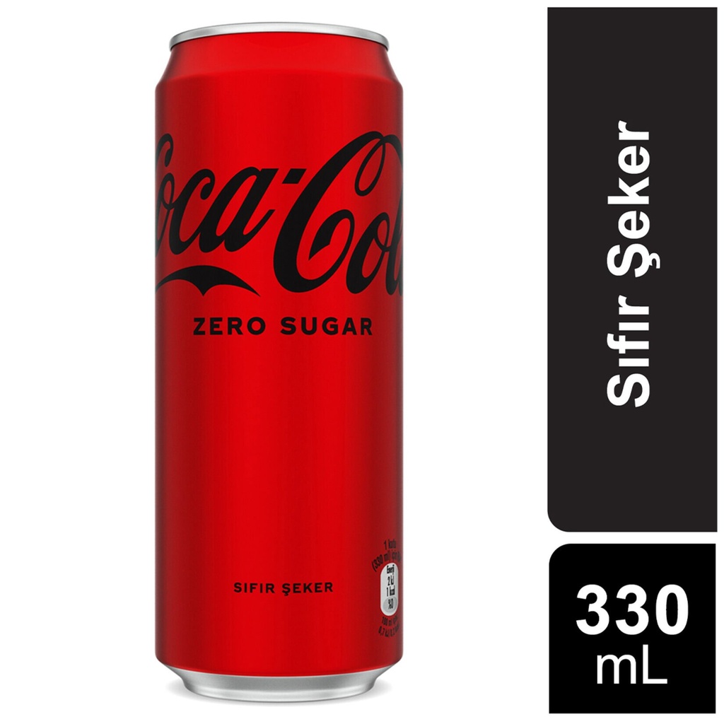 Coca Cola Zero 330ML KUTU 24LÜ KL