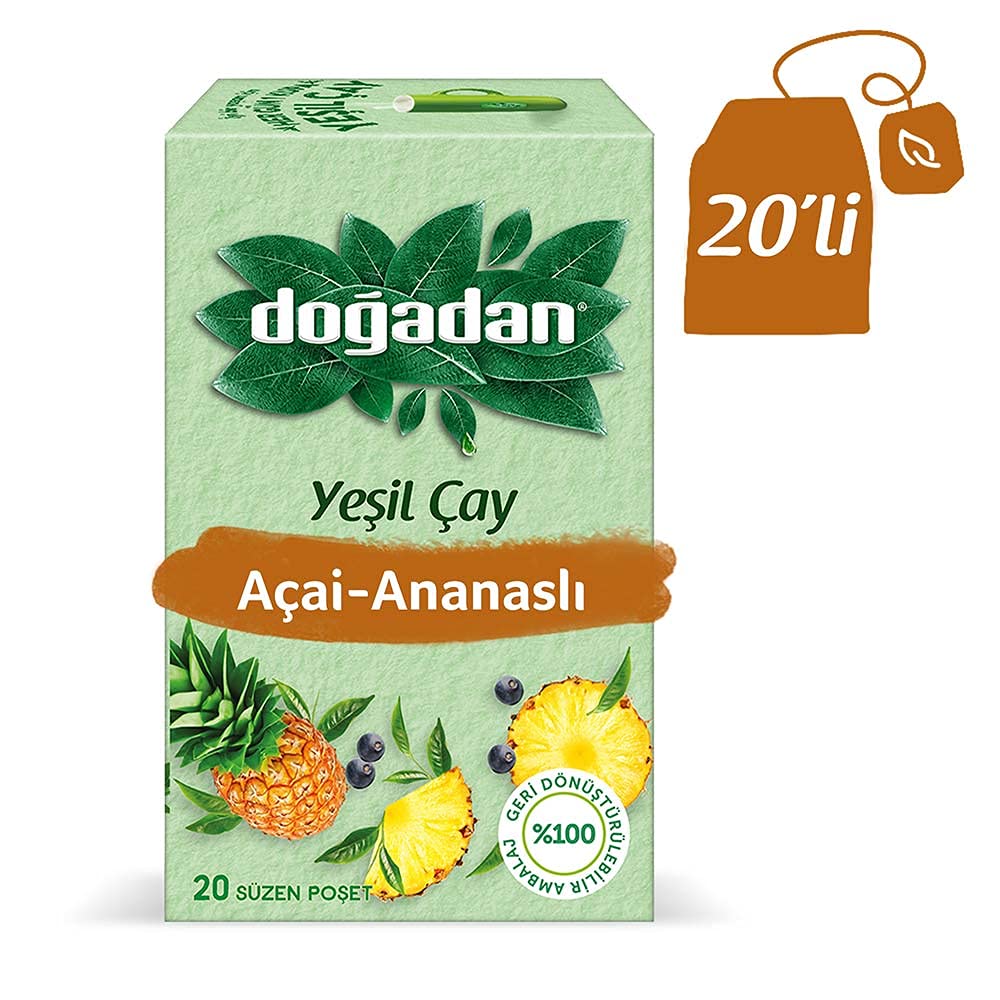 Doğ. Yeşil Çay Açai-Ananaslı