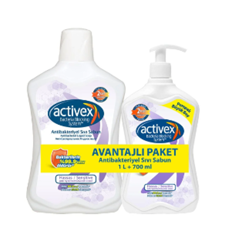 Activex Avantajlı Paket  1LT+700ML Sıvı Sabun