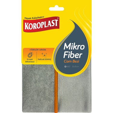 Koroplast Mikrofiber Cam Bezi 35x35