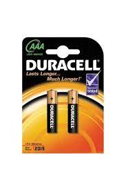 Duracell İnce Kalem Pil 2Lİ