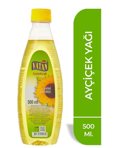 Vatan Ayçiçek Yağı 500ML