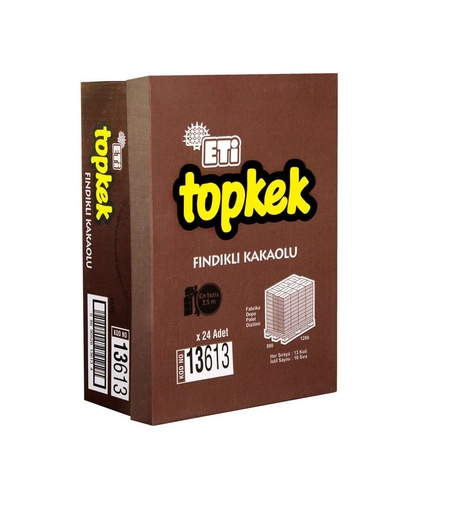 Eti Topkek Fındıklı Kakaolu 24LÜ PK