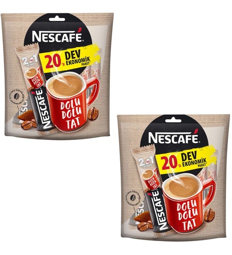 Nescafe 2si1 Arada 20Lİ PK